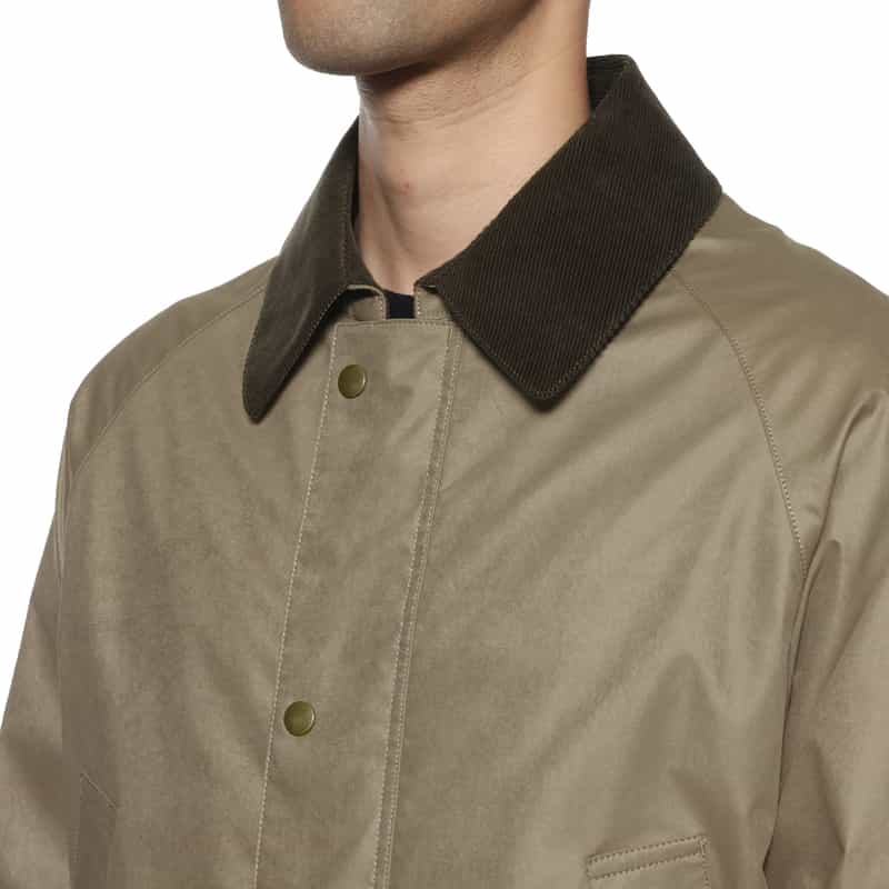 BARNEYS NEW YORK ワックスジャケット BEIGE