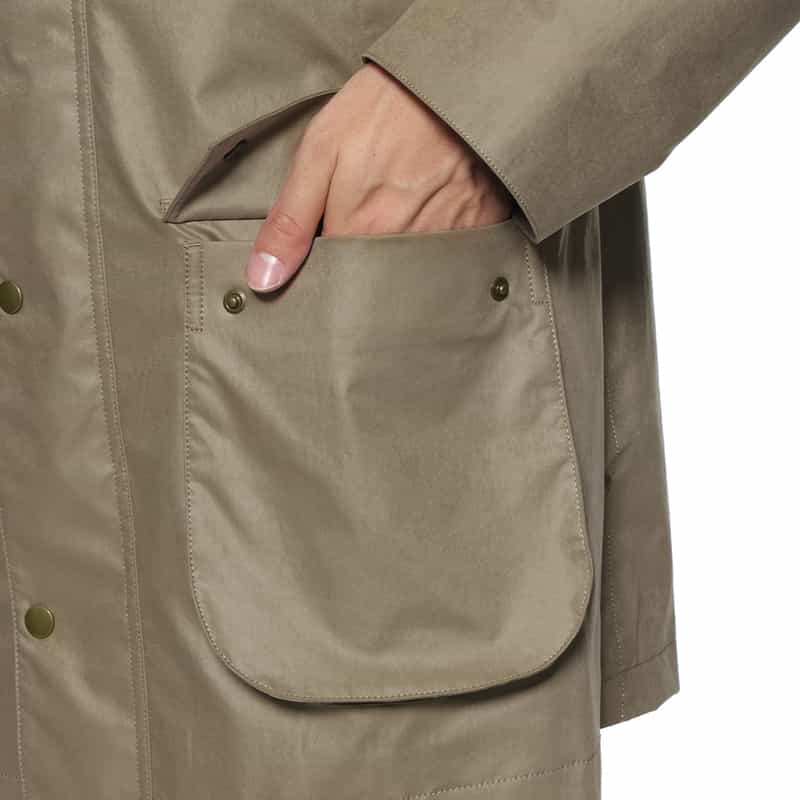 BARNEYS NEW YORK ワックスジャケット BEIGE
