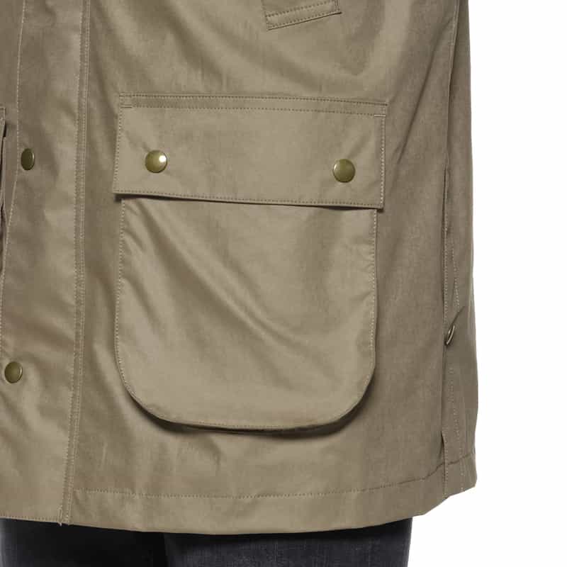 BARNEYS NEW YORK ワックスジャケット BEIGE