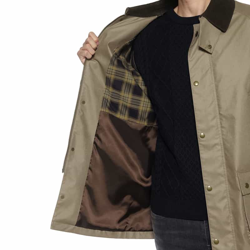 BARNEYS NEW YORK ワックスジャケット BEIGE