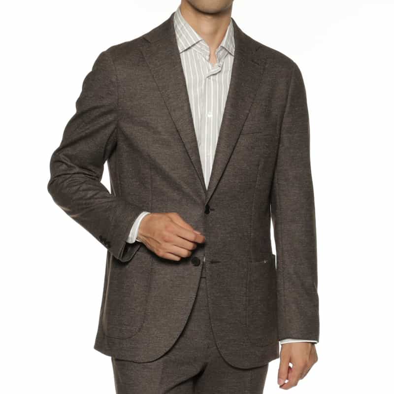 BARNEYS NEW YORK セットアップ ジャケット BROWN