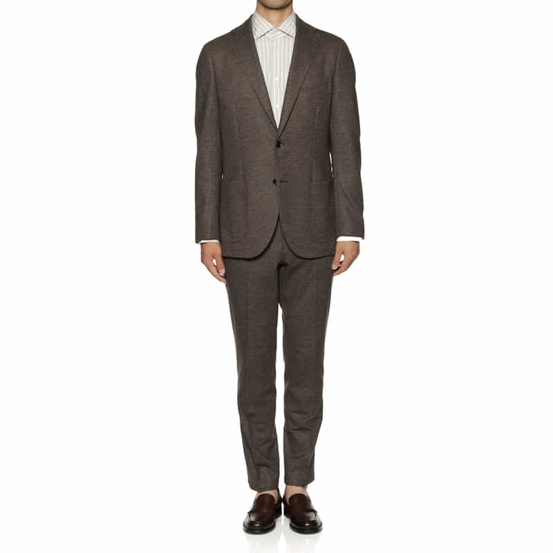 BARNEYS NEW YORK セットアップ ジャケット BROWN