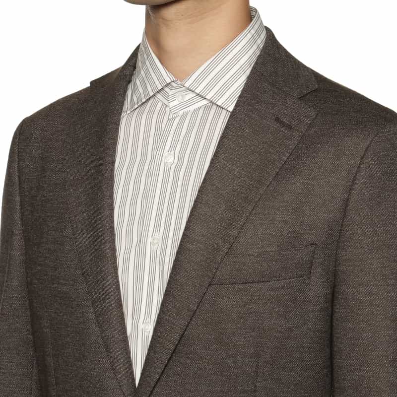 BARNEYS NEW YORK セットアップ ジャケット BROWN