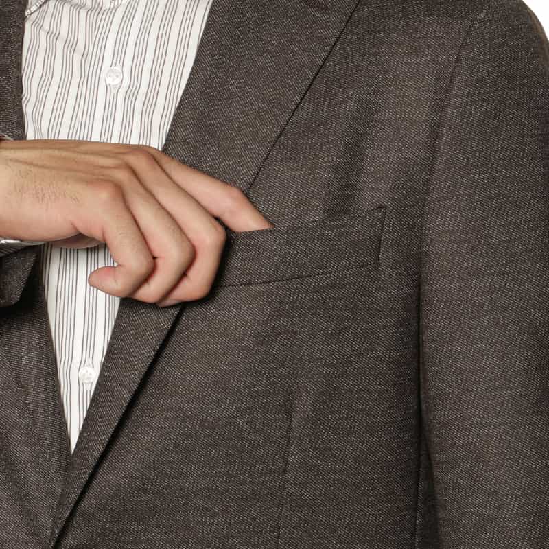 BARNEYS NEW YORK セットアップ ジャケット BROWN