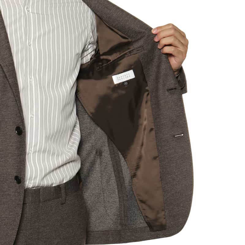 BARNEYS NEW YORK セットアップ ジャケット BROWN