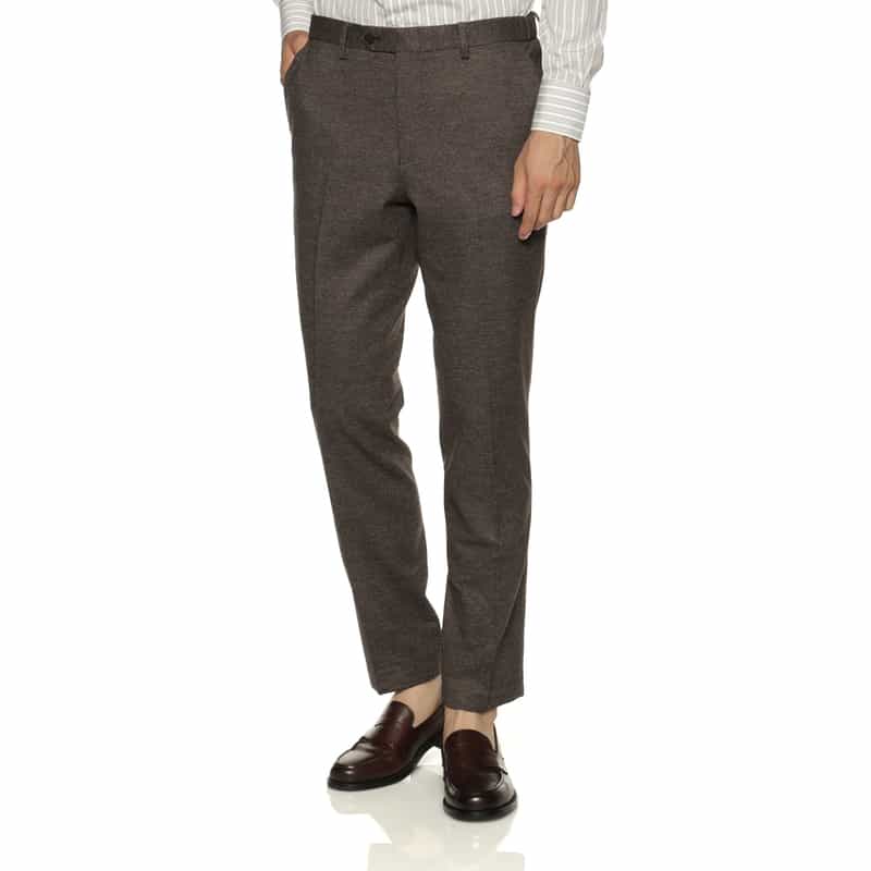 BARNEYS NEW YORK セットアップ パンツ BROWN