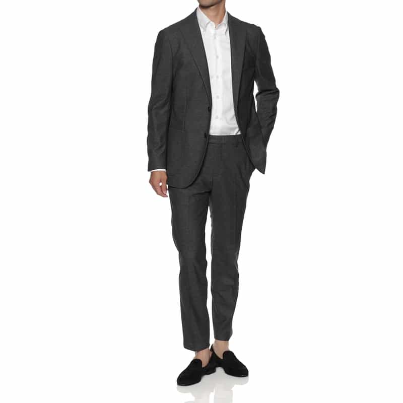 BARNEYS NEW YORK セットアップ ツイルジャージージャケット GRAY