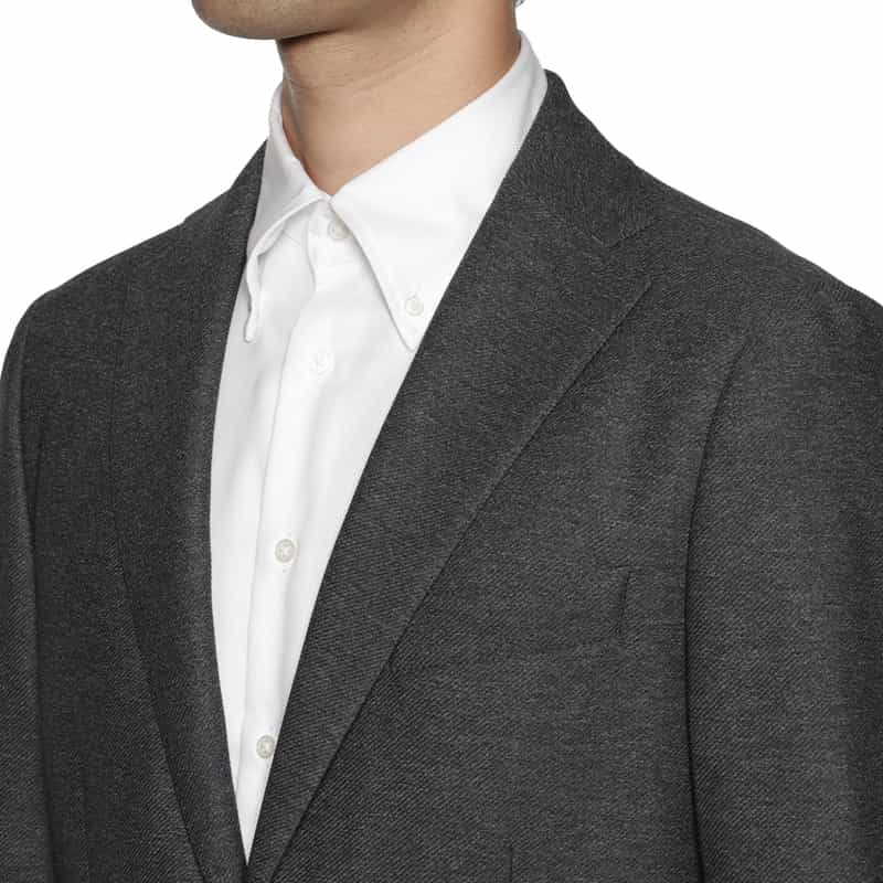 BARNEYS NEW YORK セットアップ ツイルジャージージャケット GRAY