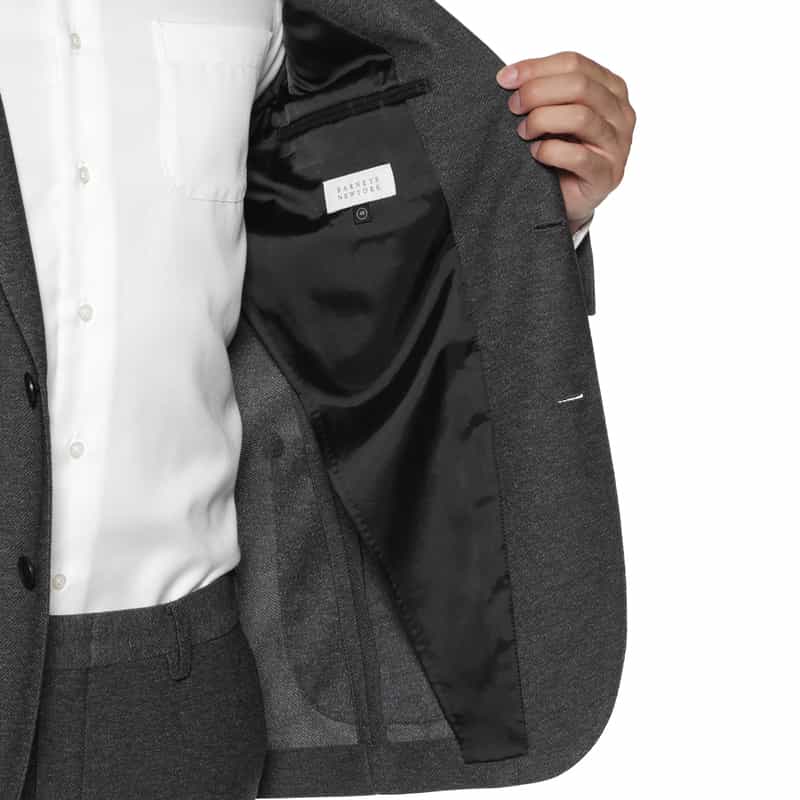 BARNEYS NEW YORK セットアップ ツイルジャージージャケット GRAY