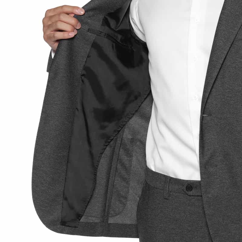 BARNEYS NEW YORK セットアップ ツイルジャージージャケット GRAY