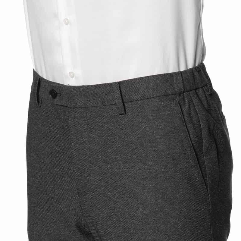 BARNEYS NEW YORK セットアップ ツイルジャージーパンツ GRAY