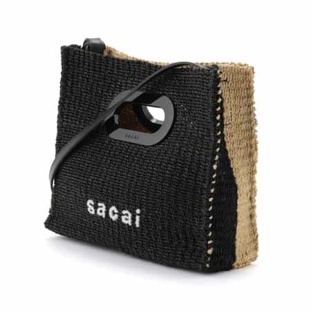 【SACAI】アバカ素材ショルダーバッグ アバカ素材ショルダーバッグ（2235077）｜SACAI(サカイ