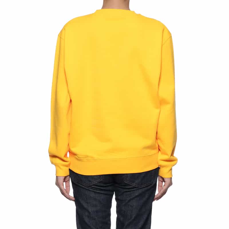 BARNEYS NEW YORK "BARNEYS" ロゴ入りスウェットプルオーバー GOLD