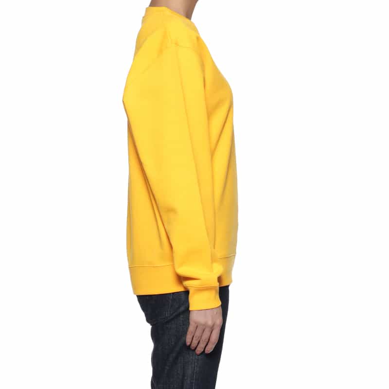 BARNEYS NEW YORK "BARNEYS" ロゴ入りスウェットプルオーバー GOLD