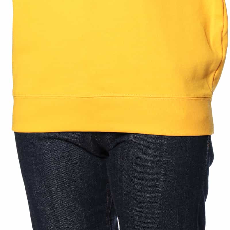 BARNEYS NEW YORK "BARNEYS" ロゴ入りスウェットプルオーバー GOLD