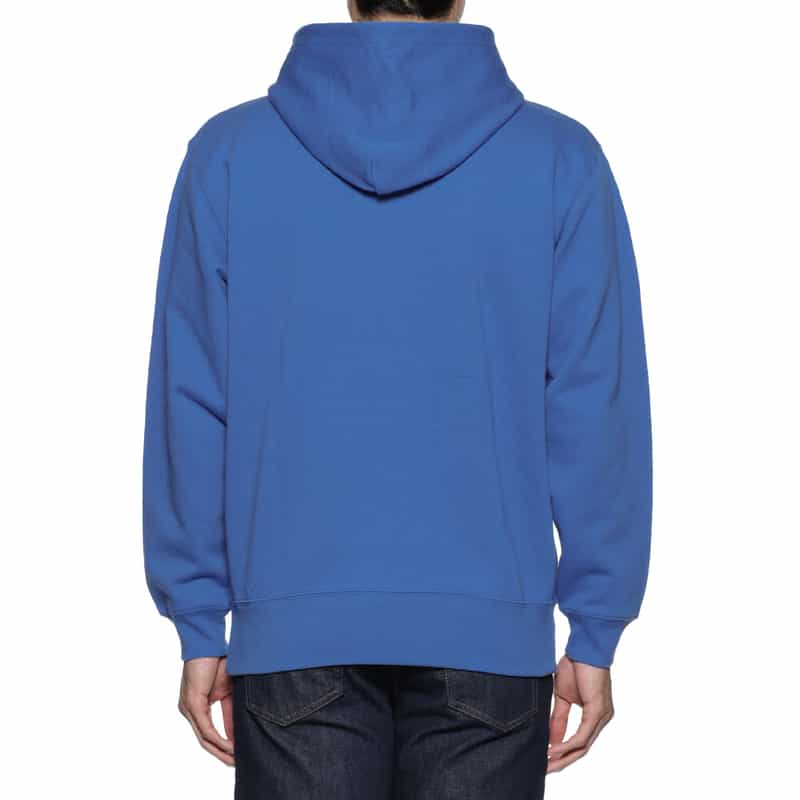 BARNEYS NEW YORK "BARNEYS" ロゴ入りスウェットフーディ BLUE