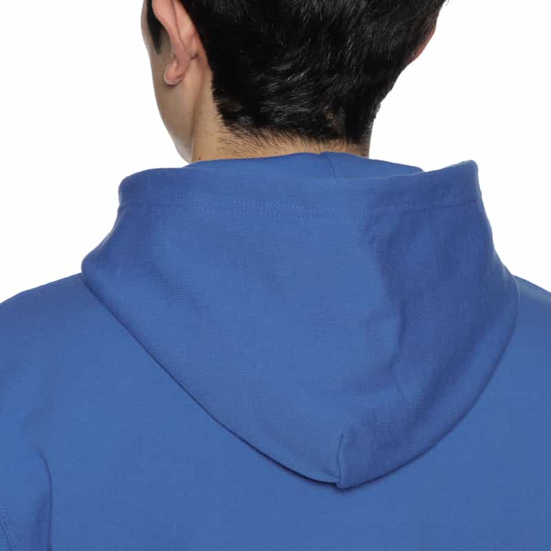 BARNEYS NEW YORK "BARNEYS" ロゴ入りスウェットフーディ BLUE