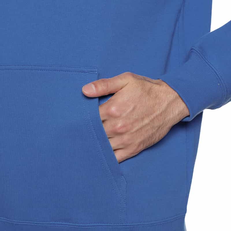 BARNEYS NEW YORK "BARNEYS" ロゴ入りスウェットフーディ BLUE
