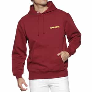 "BARNEYS" ロゴ入りスウェットフーディ