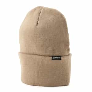 "BARNEYS" ロゴ入りニットキャップ