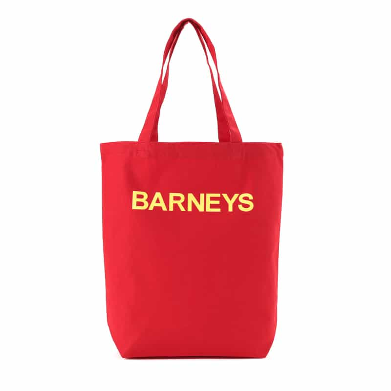 BARNEYS NEW YORK トートバッグ（M） RED