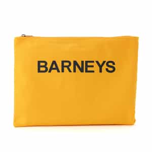 "BARNEYS" ロゴ入りポーチ（L）