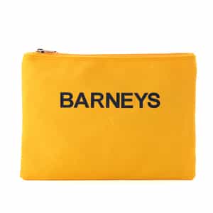 "BARNEYS" ロゴ入りポーチ（M）