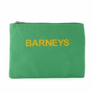 "BARNEYS" ロゴ入りポーチ（M）