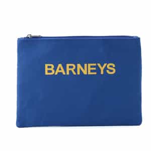 "BARNEYS" ロゴ入りポーチ（M）