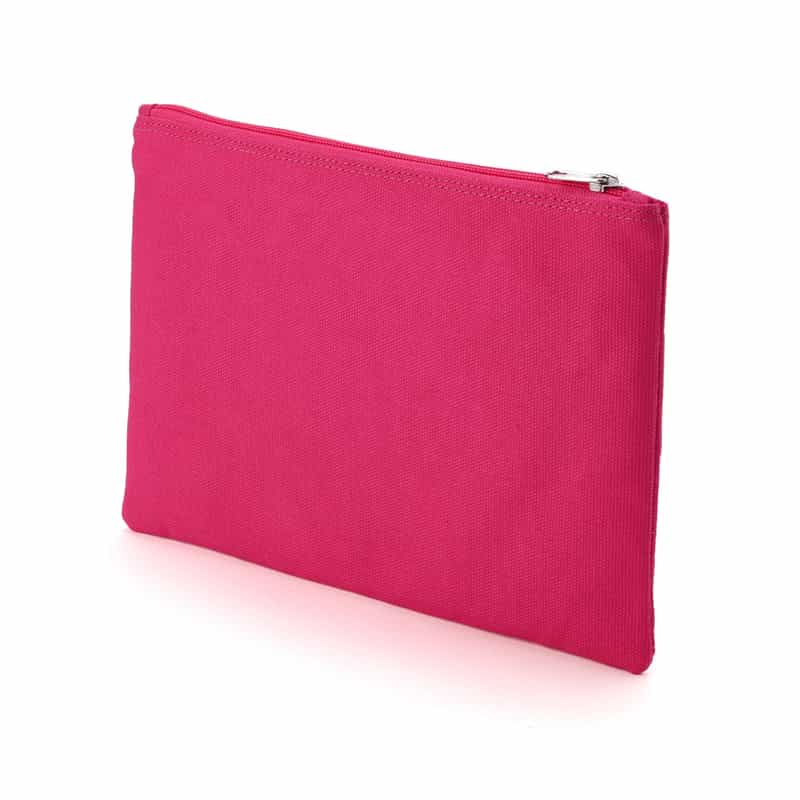 BARNEYS NEW YORK "BARNEYS" ロゴ入りポーチ（M） PINK