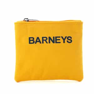 "BARNEYS" ロゴ入りポーチ（S）