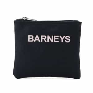 "BARNEYS" ロゴ入りポーチ（S）
