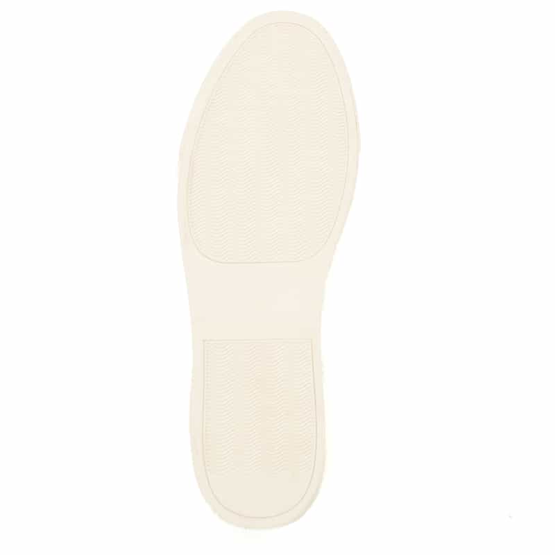 BARNEYS NEW YORK レースアップ レザードレススニーカー WHITE