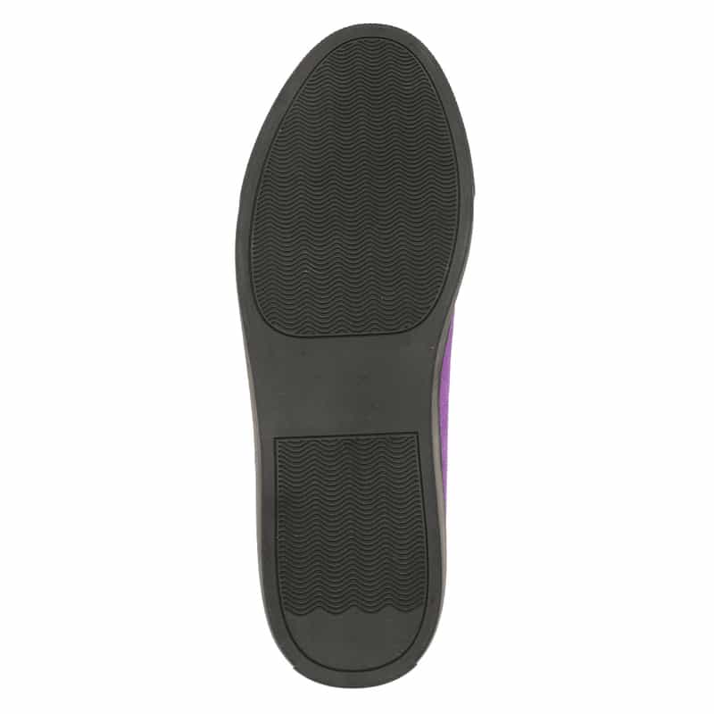 BARNEYS NEW YORK レザードレススニーカー PURPLE