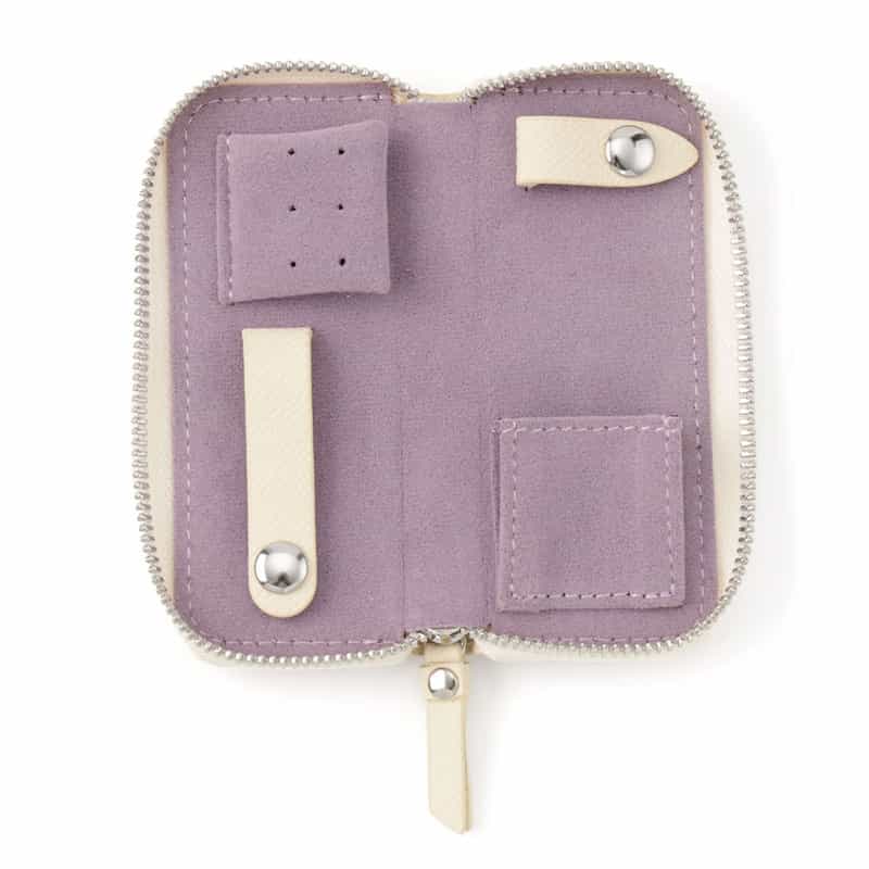 BARNEYS NEW YORK バイカラー ミニジュエリーケース IVORY