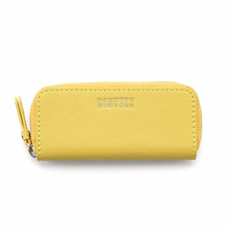 BARNEYS NEW YORK バイカラー ミニジュエリーケース LIGHT YELLOW