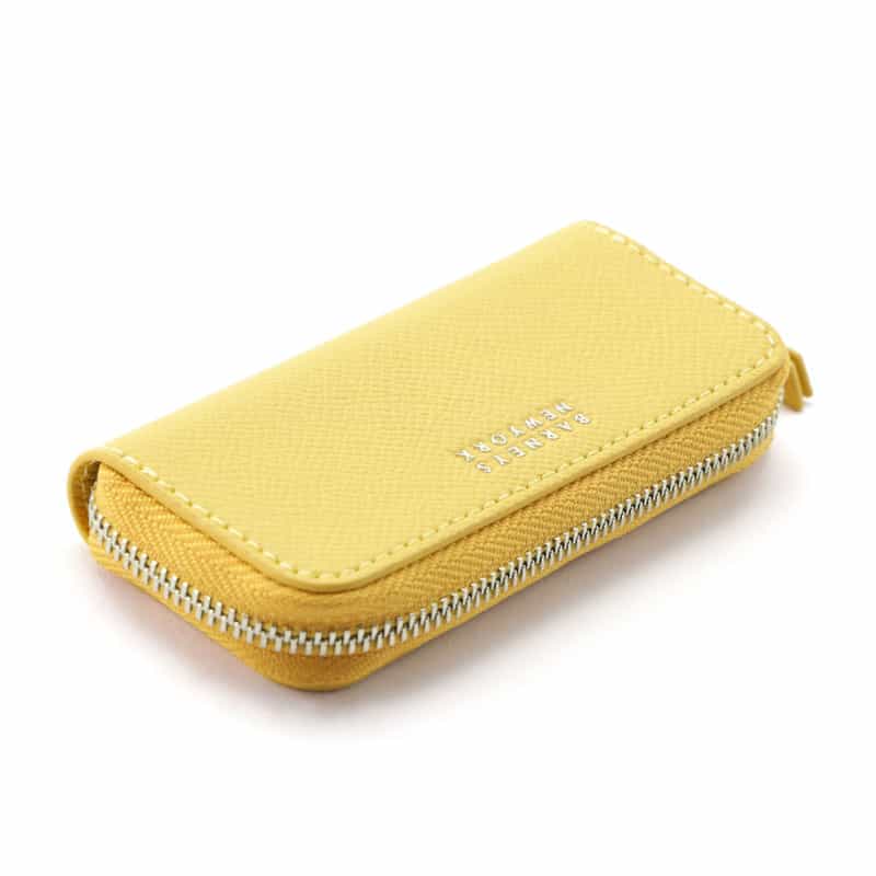 BARNEYS NEW YORK バイカラー ミニジュエリーケース LIGHT YELLOW