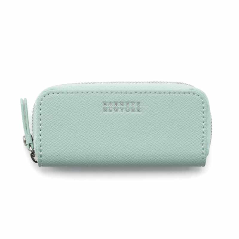 BARNEYS NEW YORK バイカラー ミニジュエリーケース LIGHT BLUE