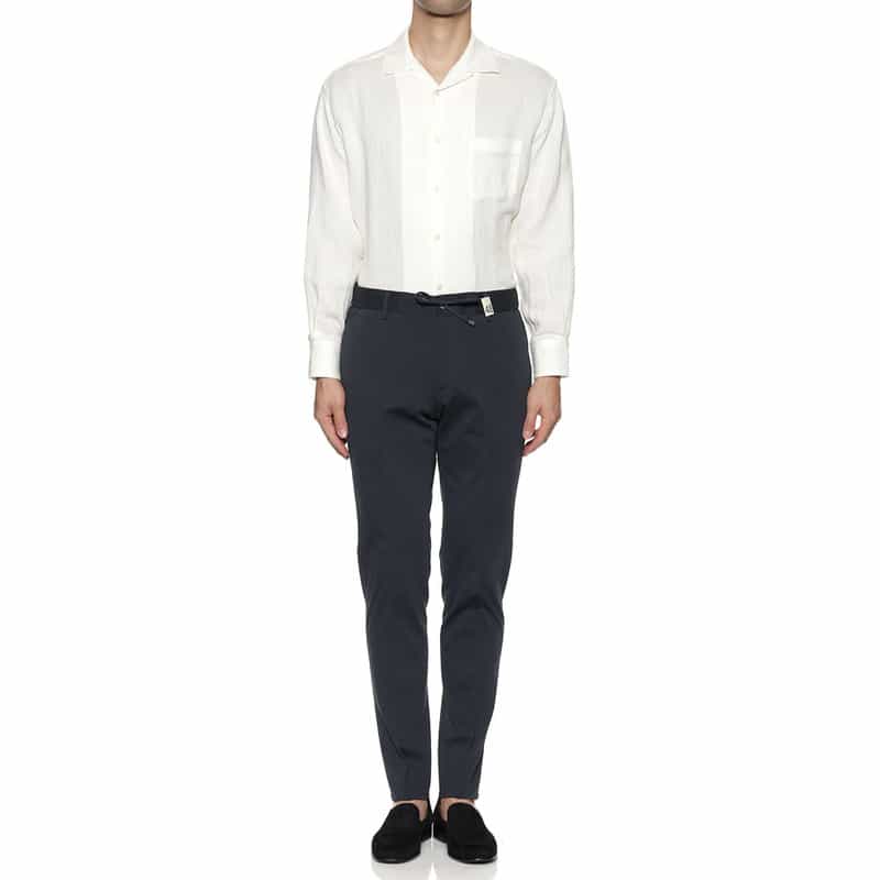 GIABSARCHIVIO スラックスパンツ “MASACCIO" NAVY