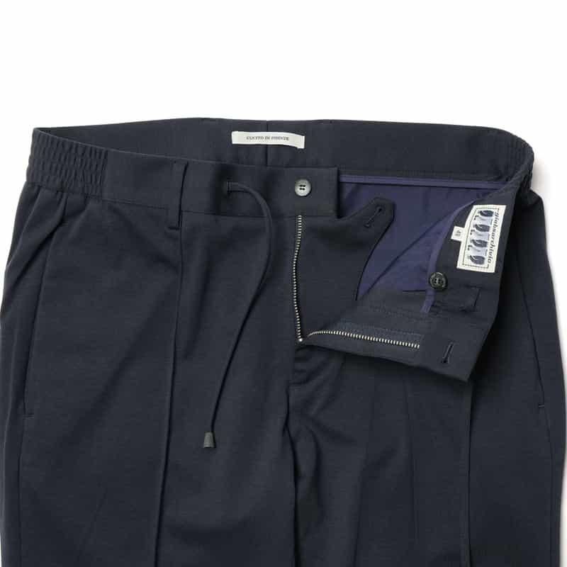 GIABSARCHIVIO スラックスパンツ “MASACCIO" NAVY