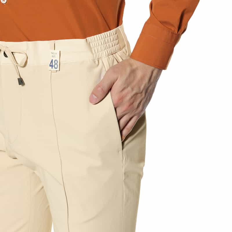 GIABSARCHIVIO スラックスパンツ “MASACCIO" BEIGE