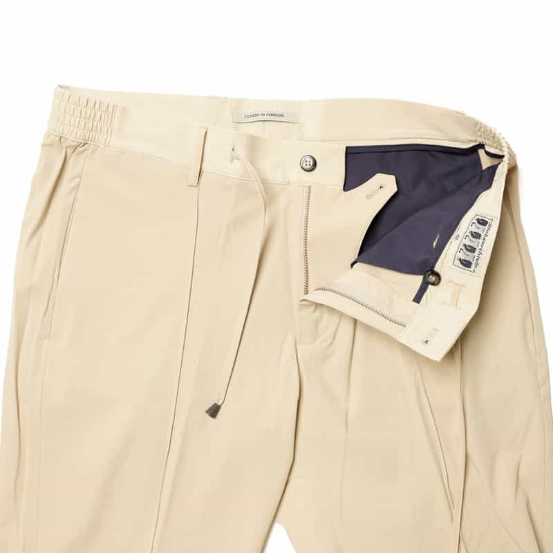 GIABSARCHIVIO スラックスパンツ “MASACCIO" BEIGE