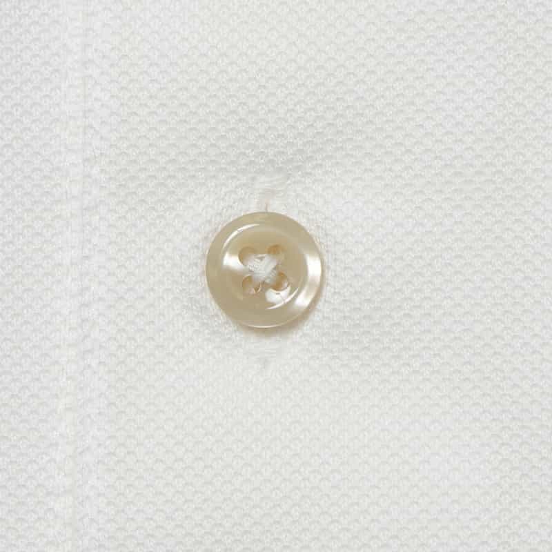 BARNEYS NEW YORK シーアイランドコットン ドライ鹿の子ポロシャツ WHITE