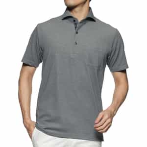 シーアイランドコットン ドライ鹿の子ポロシャツ