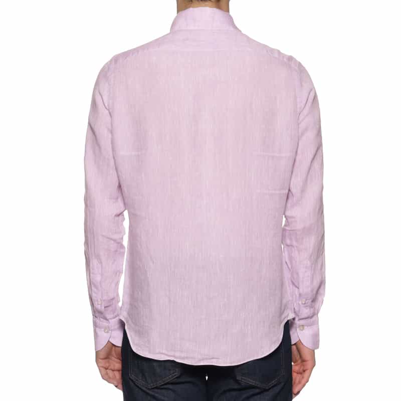 FINAMORE FINAMORE＜フィナモレ＞リネンシャツ"PANTELLERIA" PURPLE