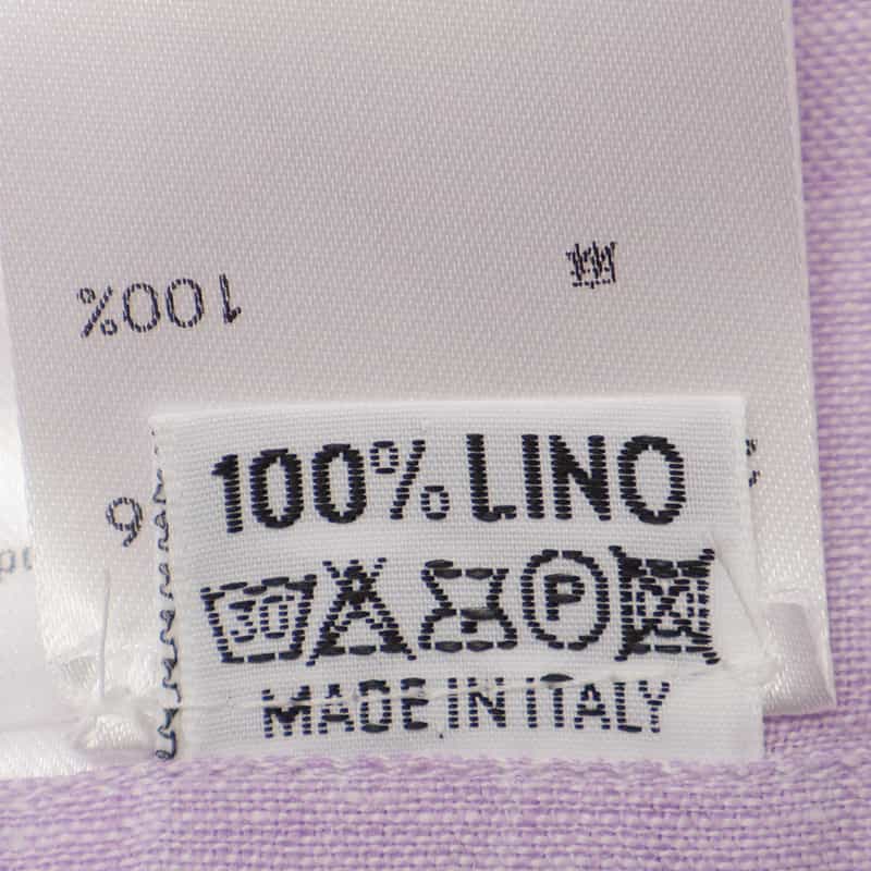 FINAMORE FINAMORE＜フィナモレ＞リネンシャツ"PANTELLERIA" PURPLE