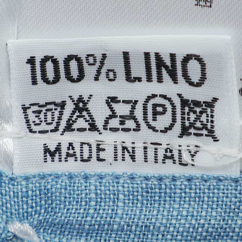 FINAMORE FINAMORE＜フィナモレ＞リネンシャツ"PANTELLERIA" BLUE