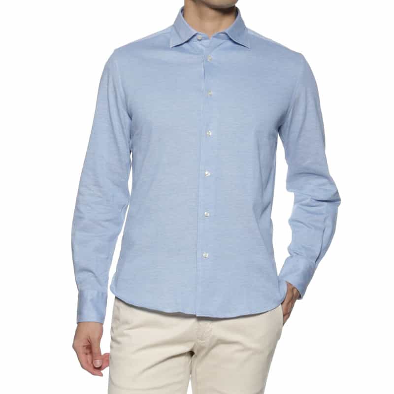 GUY ROVER 鹿の子シャツ LT BLUE