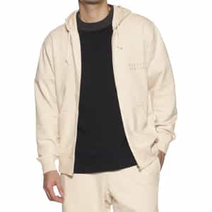 BARNEYS NEWYORK◆ジップパーカー/38/ポリエステル/GRY/2195040 BARNEYS NEW YORK｜(W)BARNEYS ロゴ入りスエットジップパーカ