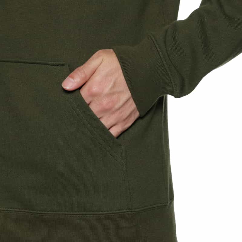 BARNEYS NEW YORK ロゴ入りスエットジップパーカー GREEN